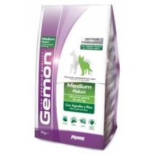 Gemon Dog Medium корм для взрослых собак средних пород ягненок с рисом 3 кг