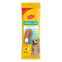 Жевательный снек Biff Dental Care с говядиной для собак средних пород