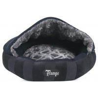 SCRUFFS Лежак с крышей "Aristocat Dome Bed", черный