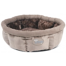 SCRUFFS Лежак круглый "Aristocat Ring", бежевый