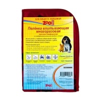 PetLine Пеленка многоразовая впитывающая V.I.PET бордовая 40х60см 6040М-BD