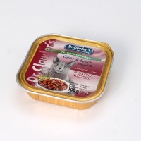 Dr. Cluader's с гусем и печенью для кошек (aculaps), 100 г