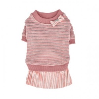 PINKAHOLIC Кофта с юбкой для собак ELICIA, розовая