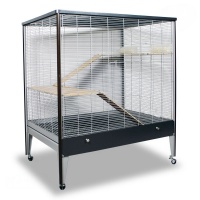 MONTANA Клетка для грызунов "Happy Home 99 A", Antik-Platinum, 99х71х115см