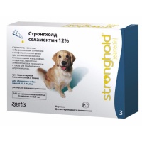 Стронгхолд, 12% 240 мг для собак 20,1-40 кг, 3 пип.