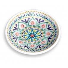 TARHONG Миска для животных "Boho Medallion", бежевая с рисунком, 13х13х2,8см (180мл)