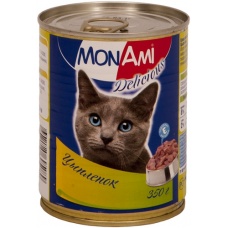 MonAmi консервы для кошек Цыпленок
