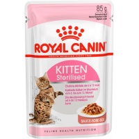 Royal Canin Kitten Sterilised пауч для стерил. котят кусочки в соусе